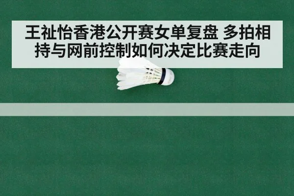 badminton women's singles rally match
